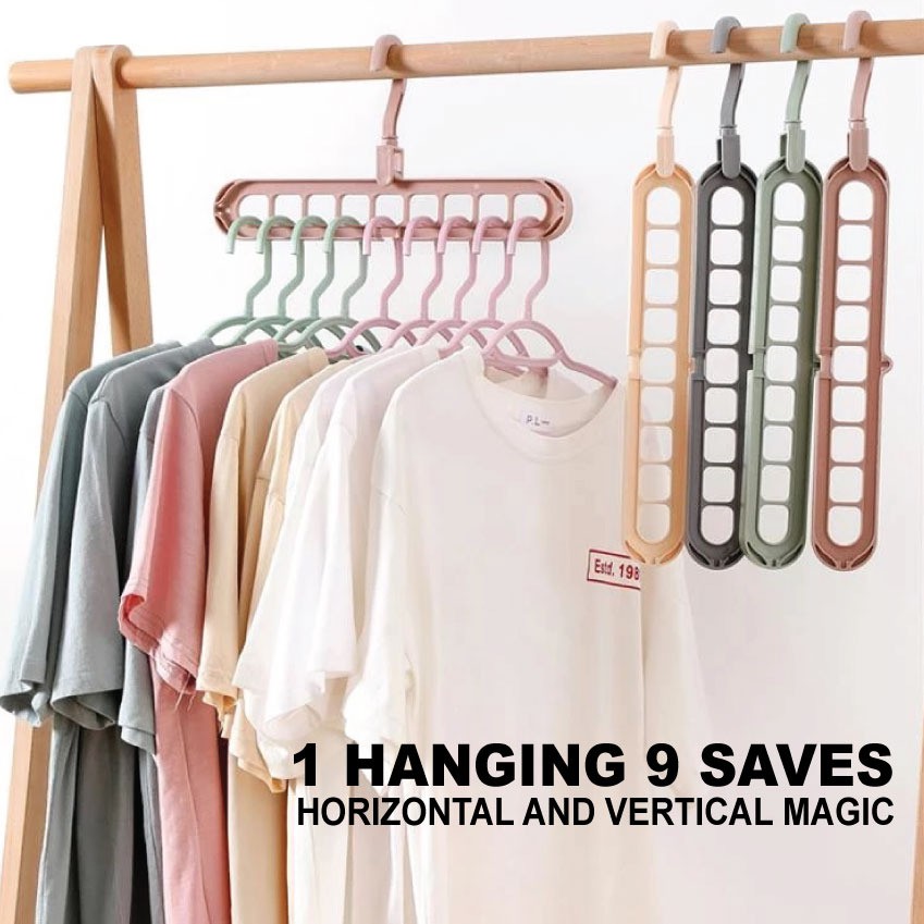 Magic Hanger Gantungan Baju Organizer 9 in 1 As Seen on TV Serbaguna 7201