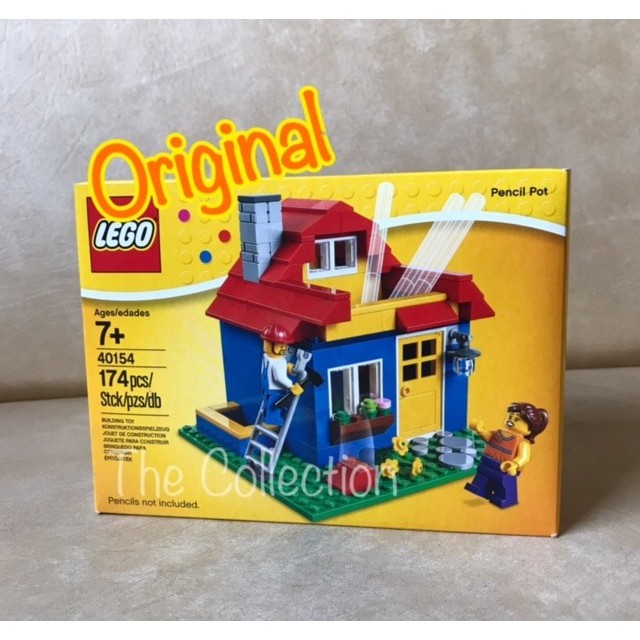 

MN0013LG Pencil Pot Lego Original 40154 tempat pensil rumah house TOJ99