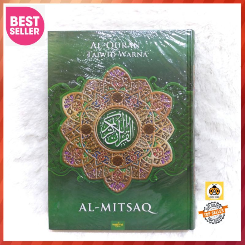 Al Quran Non Terjemah AL-MITSAQ A4 + Tajwid Warna