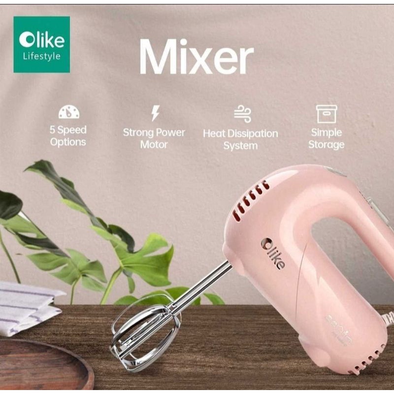 Hand Mixer OLIKE By OPPO - Pengaduk Telur Dan Adonan - Kocokan Telur