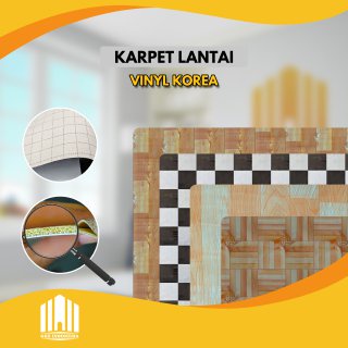 KARPET LANTAI VINYL METERAN  TEBAL IMPORT