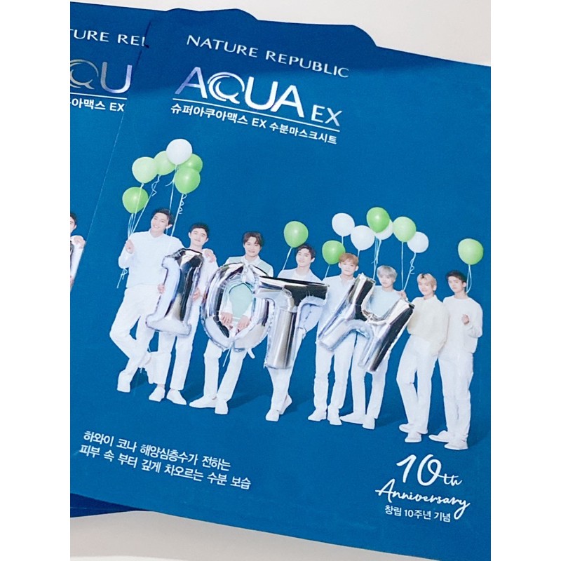 [NATURE REPUBLIC] FACE MASK EXO 10TH ANNIVERSARY