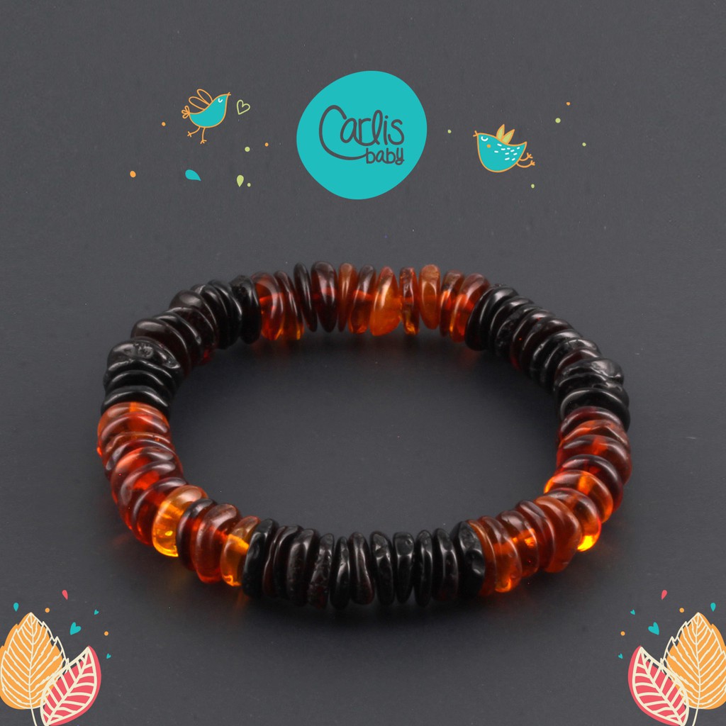 CCE86 Gelang Baltic Amber Dewasa By CARLIS BABY