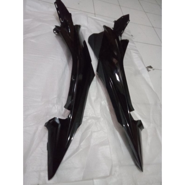 Original SGP Cover Body Samping Satria Fu FL Hitam Facelift 2014-2015 Bodi Satria Fu FL Hitam Orisin