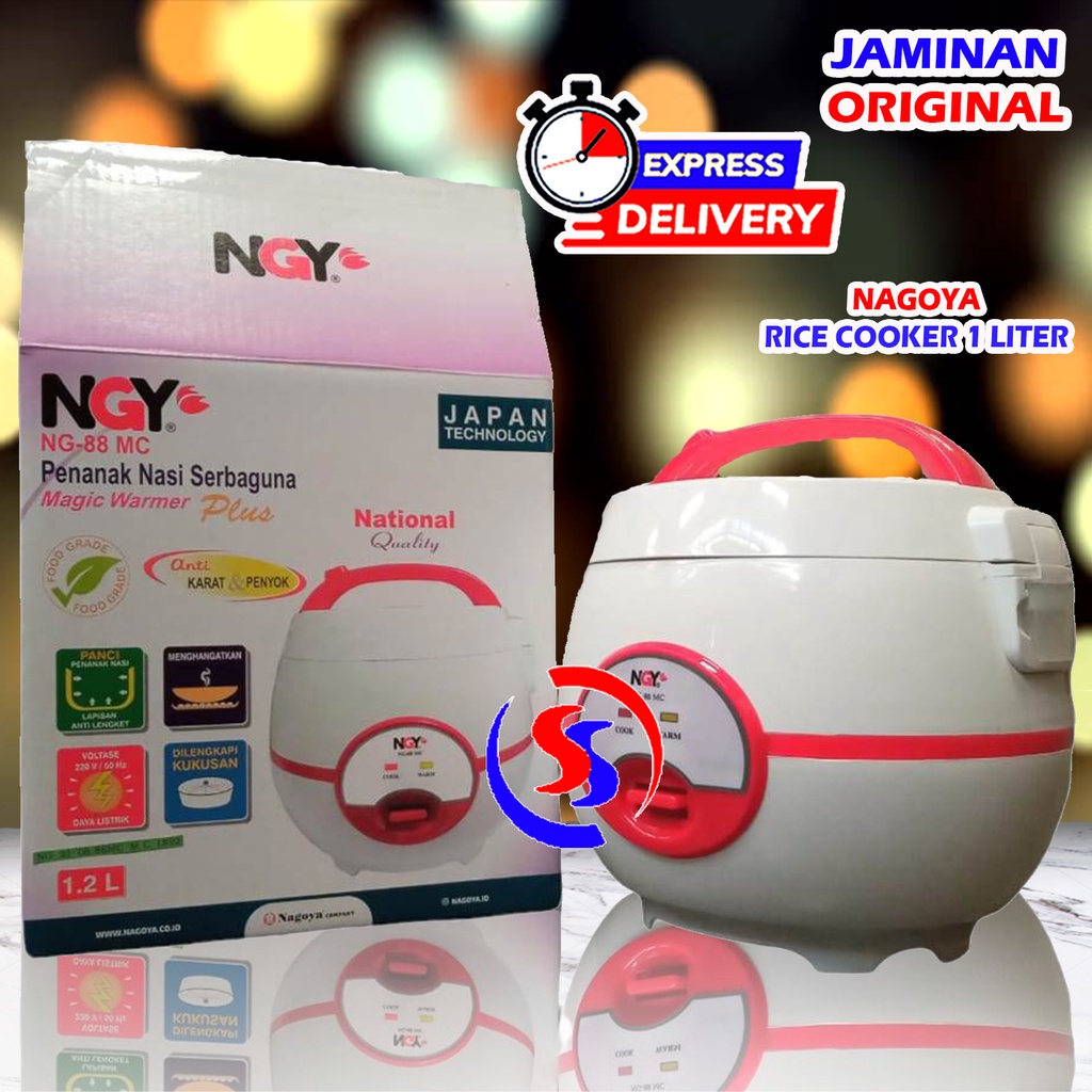 RICE COOKER 1,2 LITER NAGOYA GARANSI RESMI