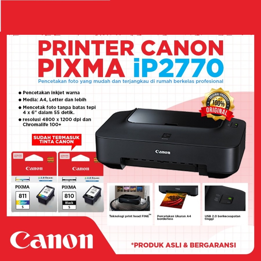 Printer Canon ip2770 PIXMA IP2770 IP 2770