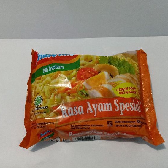 

Indomie kuah Ayam Spesial