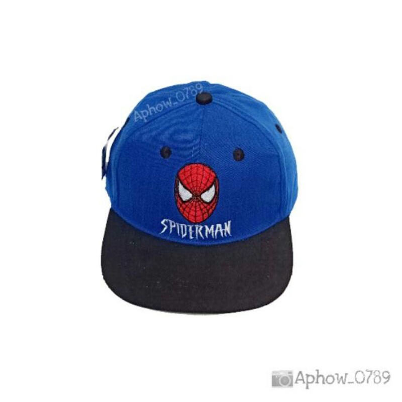 topi anak topi baseball anak laki laki usia 2-9 tahun motif spiderman bordir gaya hip hop