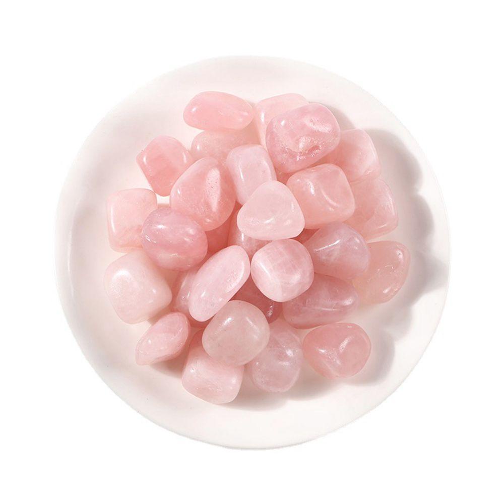 [Elegan] Rose Quartz 100g Batu Kristal Kerikil Spiritual Enery Generator Dekorasi Rumah Penyembuhan Kristal