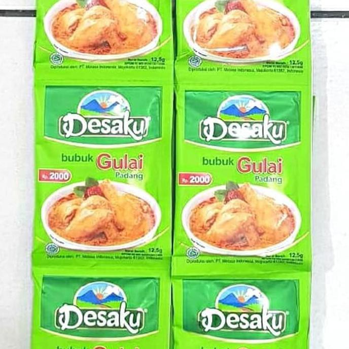 

Produk Unggulan] Satuan Desaku Bumbu Bubuk Gulai 12,5 Gram
