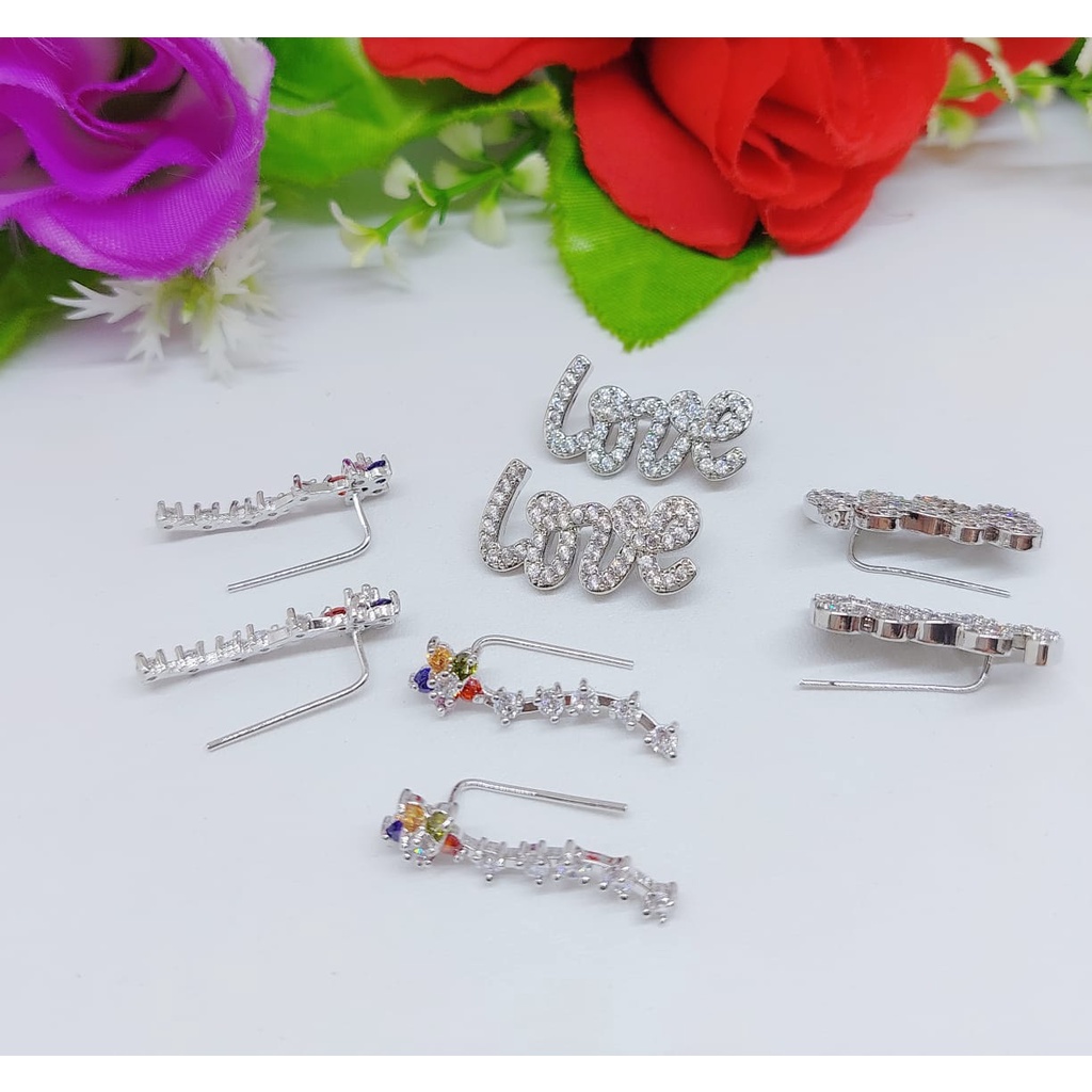 Anting Xuping Silver Permata