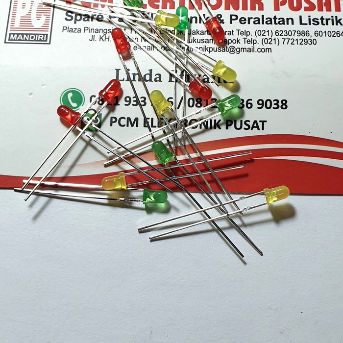 New Dioda LED 5 mm merah