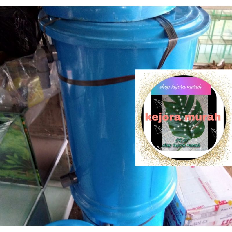 MEDIA FILTER KOLAM KOI TABUNG CHAMBER KOLAM KOI EXTERNAL FIBER LARGE