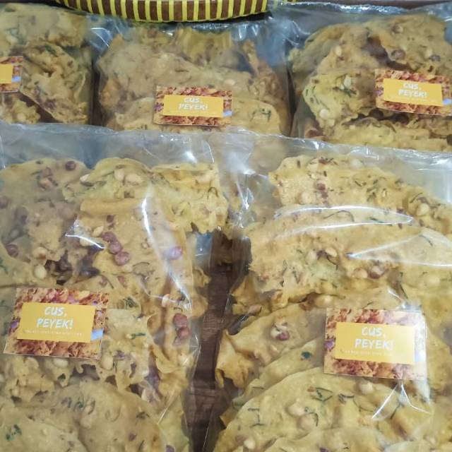 

Rempeyek kacang tanah renyah 200 gram