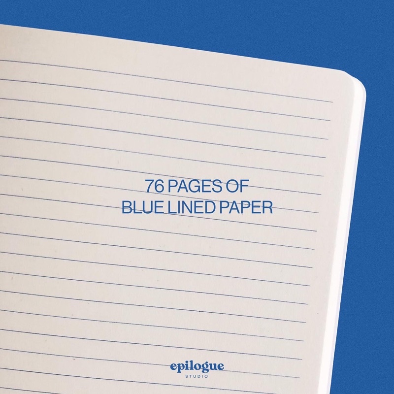 Bloom in Blue | Notebook Series by Epilogue Studio
