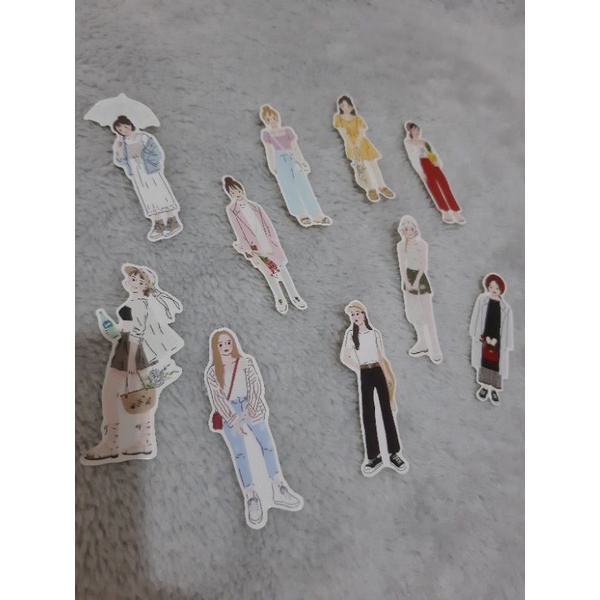 

sticker lucu / sticker murah bentuk wanita cantik