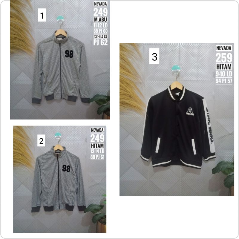 JAKET NEVADA ANAK