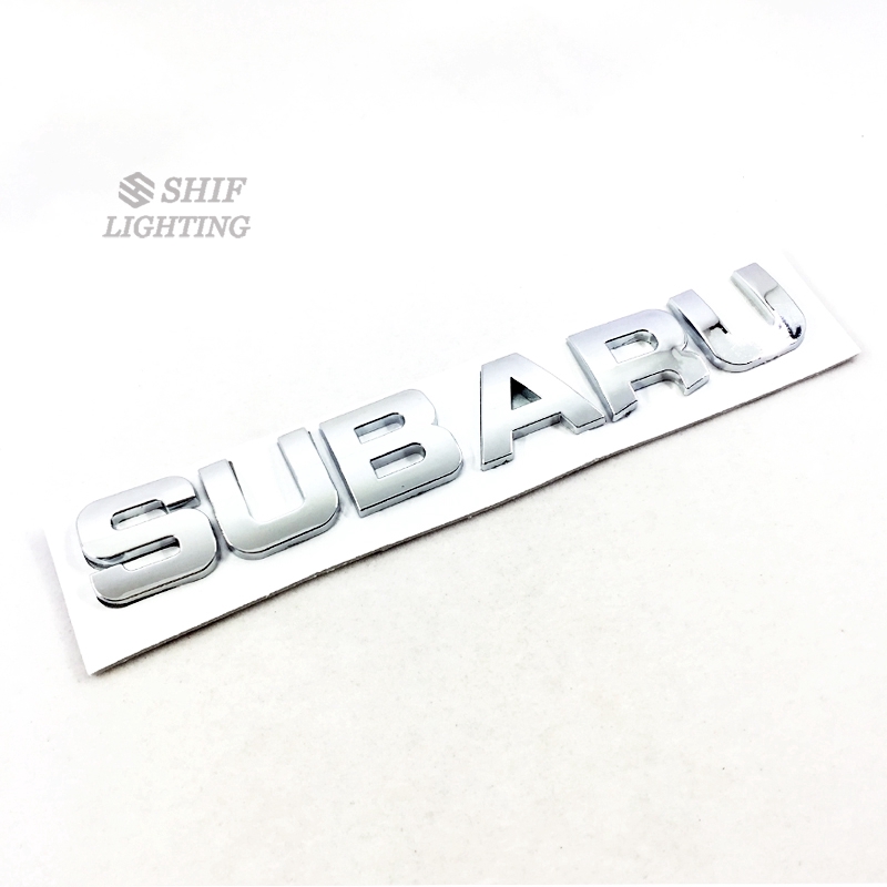 1pc Stiker Emblem Logo Subaru Bahan Abs Untuk Bagasi Belakang Mobil Subaru