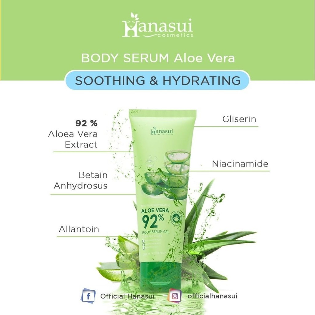 HANASUI Body Serum Gel 200ml