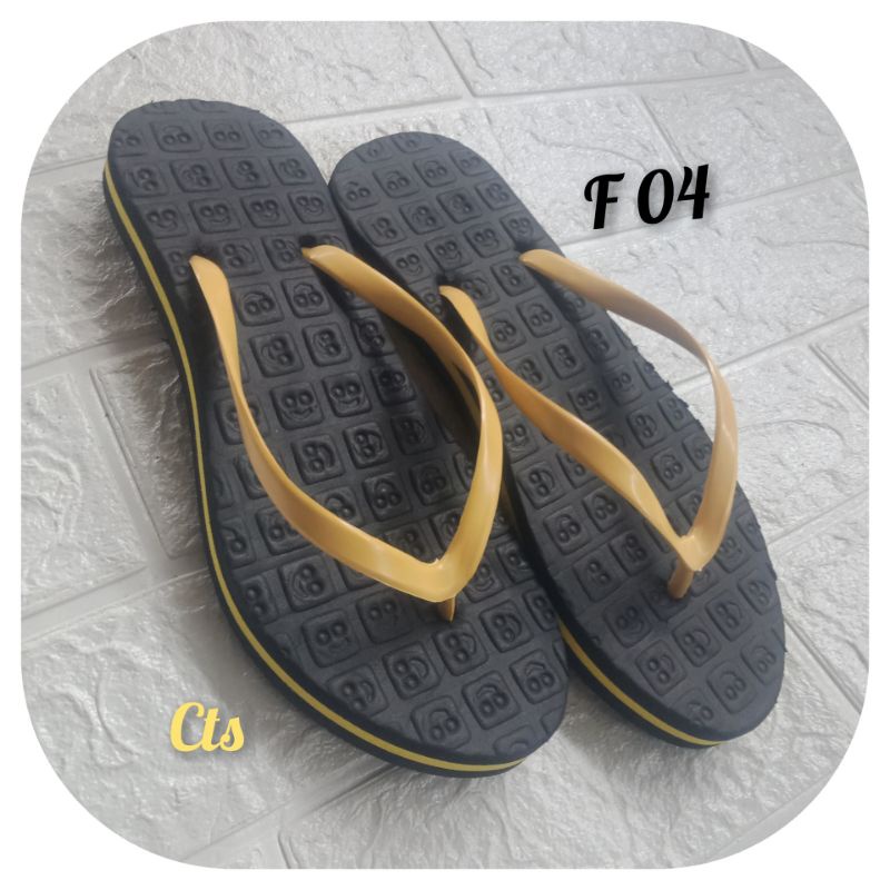 CTS Sandal Jepit Wanita Model Entrik Smile Original F04