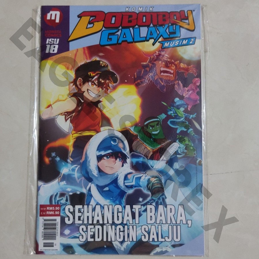 Komik BoBoiBoy Galaxy Musim 2:Isu 18 “SEHANGAT BARA, SEDINGIN SALJU"