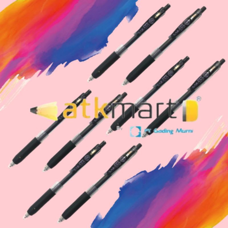

ZEBRA BALLPOINT SARASA CLIP 1.0 MM BLACK