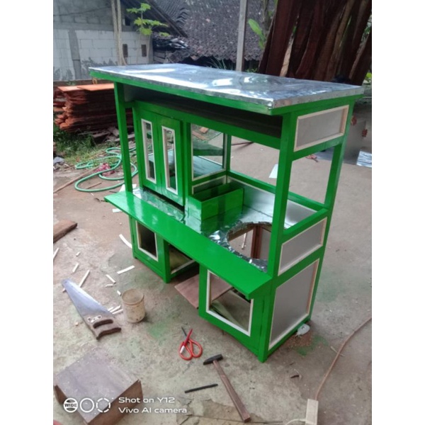 Gerobak Motor Bakso /  Gerobak keliling Cilok / Gerobak Motor Serbaguna