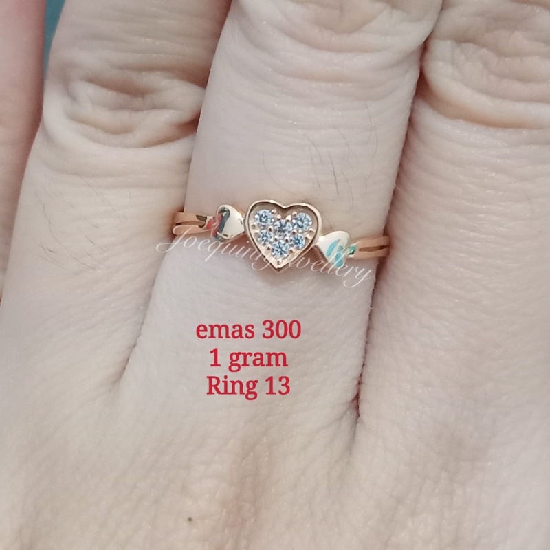 cincin emas 300 love