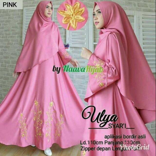 Baju butik ulya syari busana muslim gamis murah
