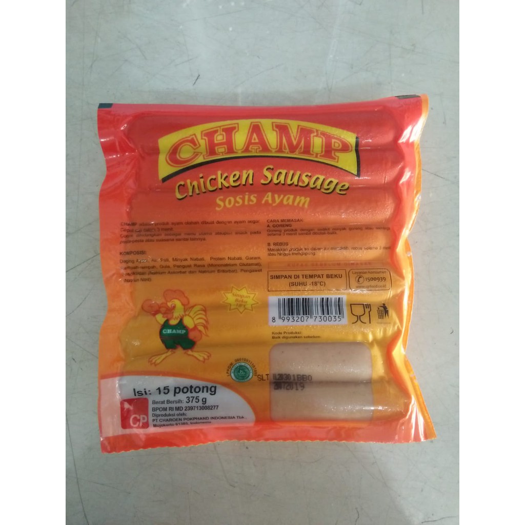 

CHAMP SOSIS AYAM 375GR