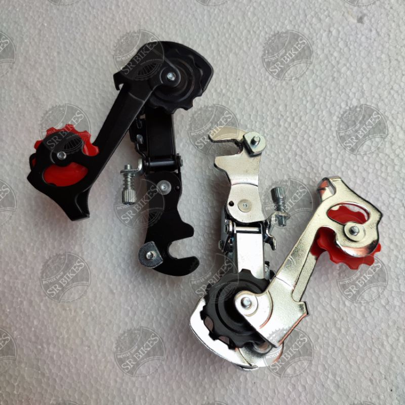 RD Rear Derailleur 6 7 Speed. Bracket (Model As). HITAM &amp; CHROME. ETERNA