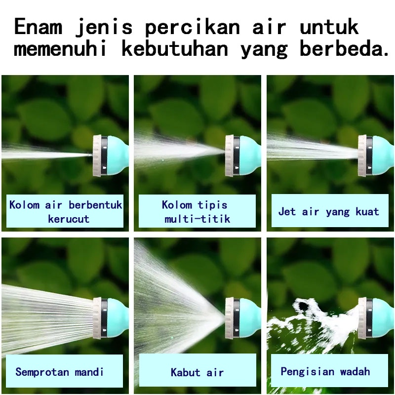 [COD] MICRO HOSE REEL SET + SELANG AIR 15 METER / SEMPROTAN GULUNG GULUNGAN SIRAM TAMAN KEBUN GARDEN TERAS GARASI