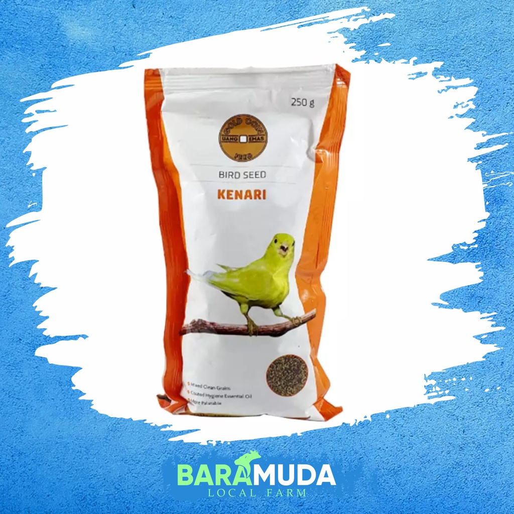 Gold Coin Kenari | bird seed | Pakan Burung Kenari | pakan ternak