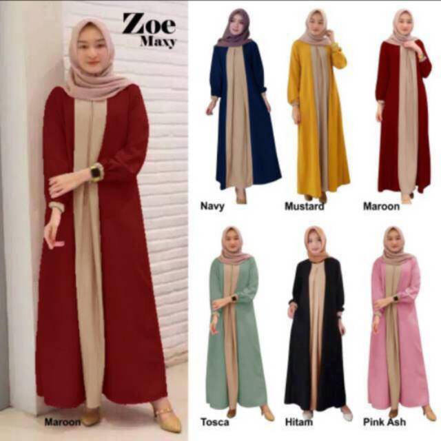 ZOE MAXY / DRESS TERMURAH BIG SIZE