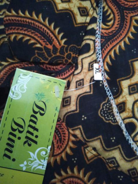 Griyabatikbimi Atasan Blouse Batik Anak Perempuan Size Xl Usia 11 12 Tahun