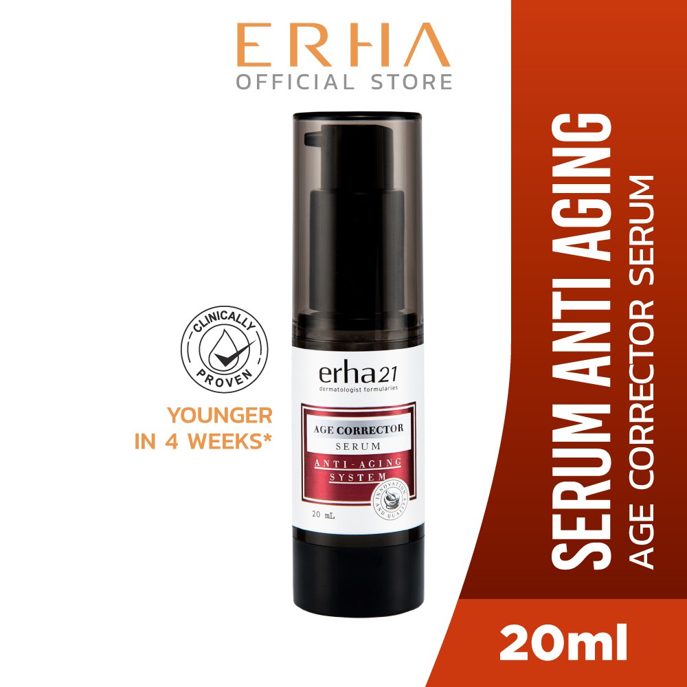 Erha Age Corrector Serum  20 ml Serum  Wajah  Anti Aging 