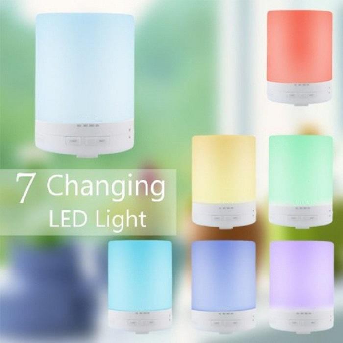 Terbaik Aroma Essential Oil Diffuser Ultrasonic Air Humidifier 7 Color  Changin