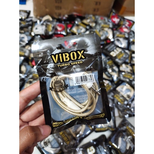 Ready Kabel Aux VA-10 Vibox 1x1 Jack 3.5mm Harga Termurah Terjangkau AUX VA10