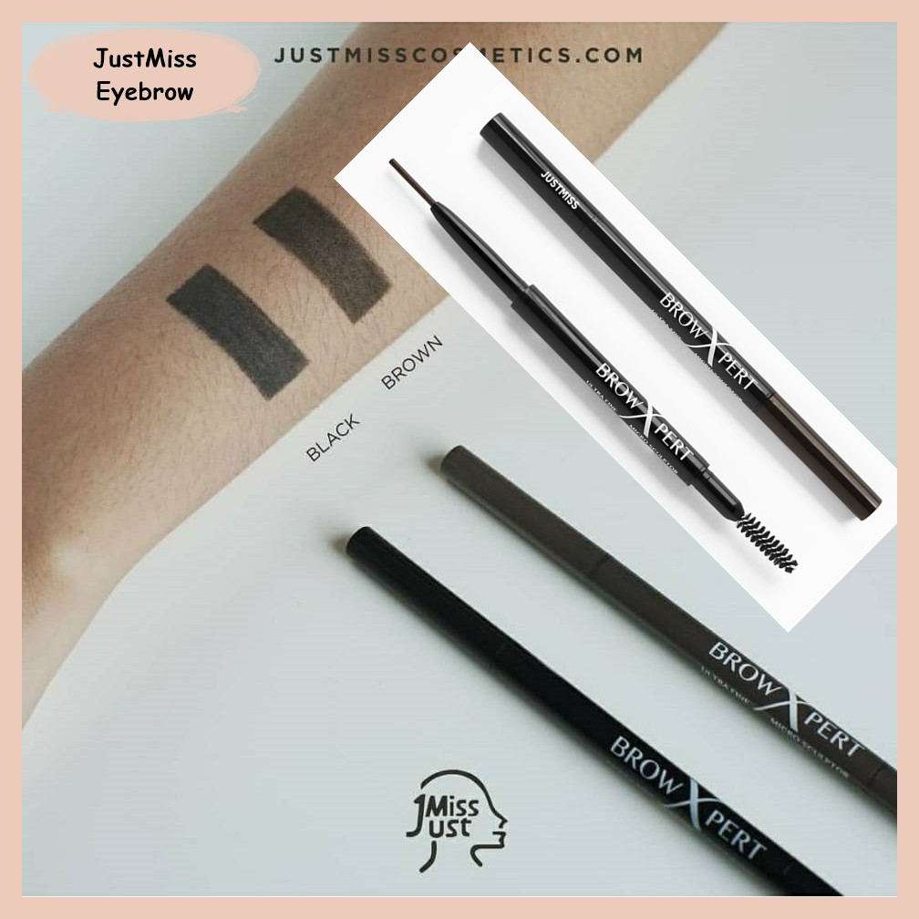 JUSTMISS EYEBROW BROWEXPERT/BROWSSENTIALS/UMBRA EYESHADOW TANNED