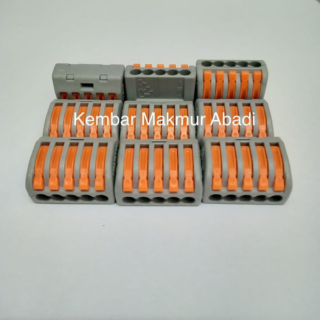 Konektor Kabel 5 Pin PCT 215 WAGO mod- Terminal 5kabel 5pin - PCT215 - Terminal 5pin