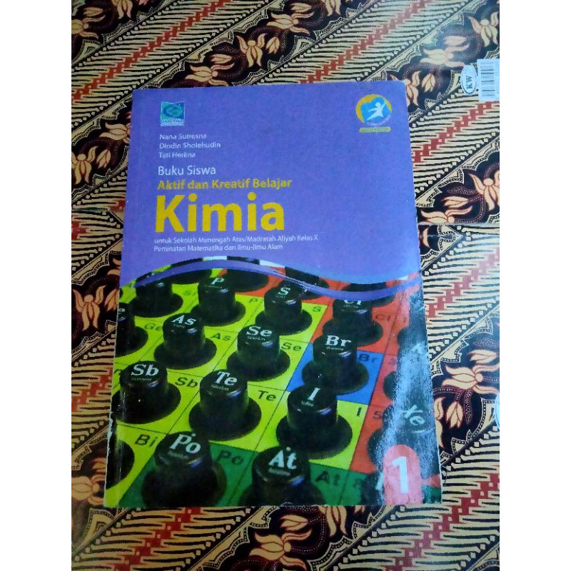 BUKU KIMIA SMA GRAFINDO KELAS 1-10-X REVISI