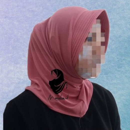 Bergo Amina/Bergo Sport/Jilbab Pendek