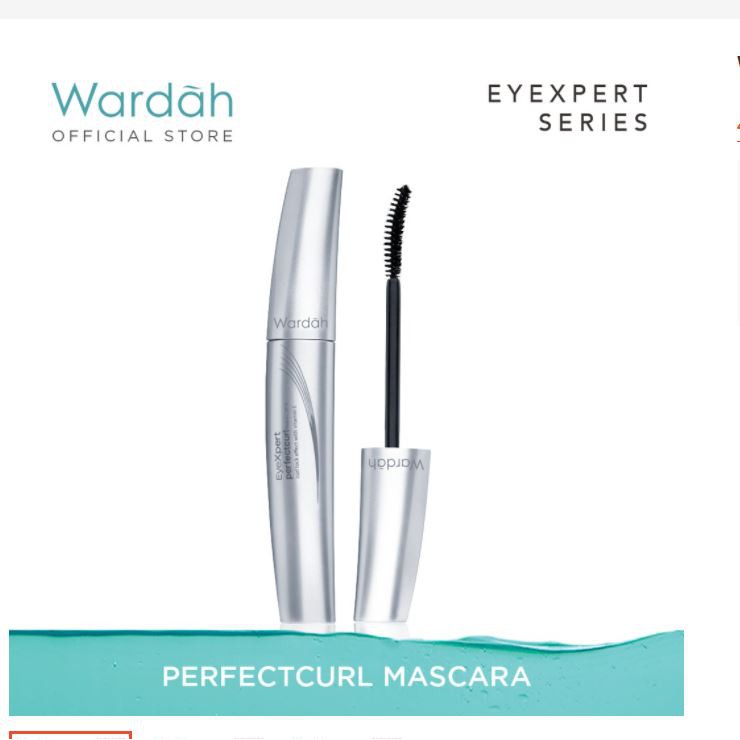 [BPOM] Wardah Eyexpert Perfect Curl Mascara 100% Original Perfectcurl Maskara