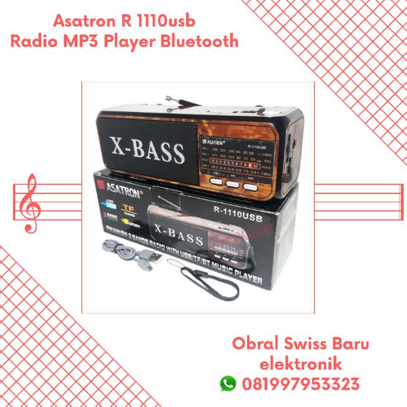 radio asatron bluetooth r 1110