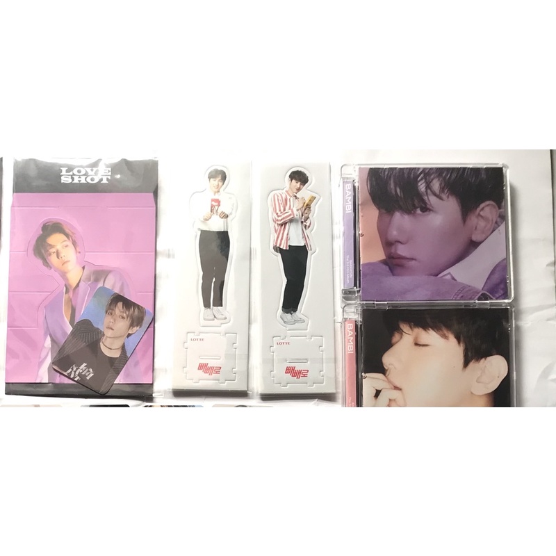 [BACA DESC] Acrylic Standee Chanyeol Natep / Holo Standee Baekhyun/Standee pepero Suho Chanyeol/Jewe