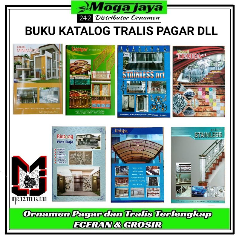 Buku katalog stainless pagar canopy tralis balkon dll