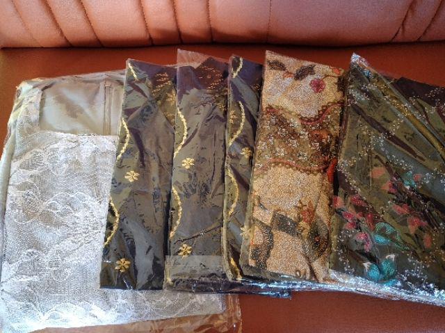 Kemeja Batik Pria Lengan Panjang M L Xl Xxl Motif Murai Hitam