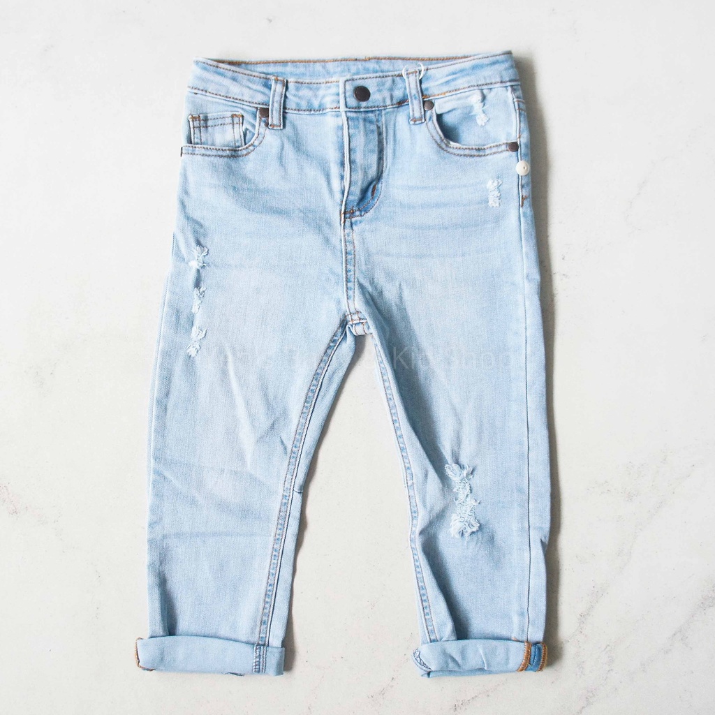 FERGORI Ripped Jeans BA405 - Celana Panjang Anak