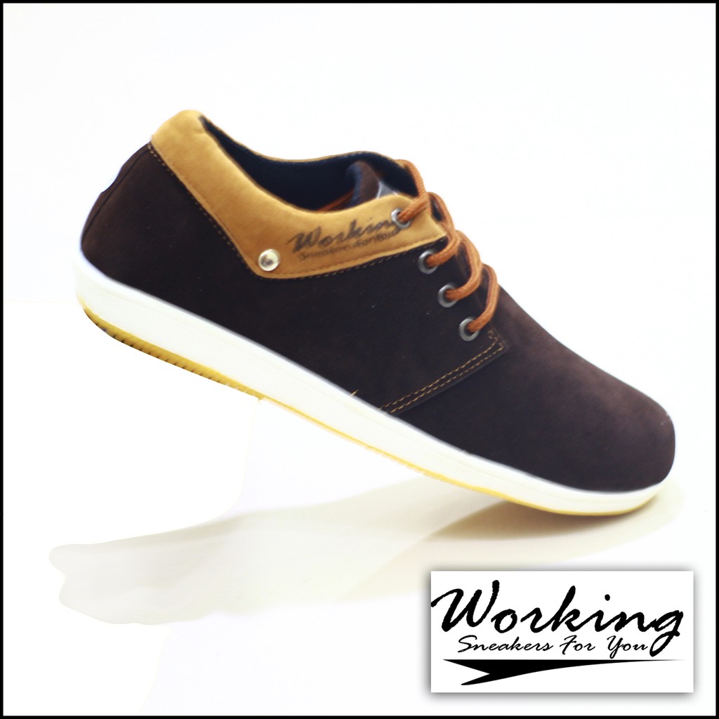 Sepatu Pria Kasual Kerja Working S-02