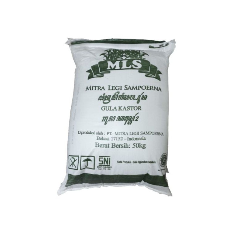 

Gula Kastor/ caster sugar/ gula halus MLS Repack 5kg MLS